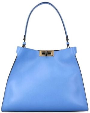 Fendi Way Medium Bag - Blau