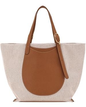 Longchamp Shopping Bags - Brown