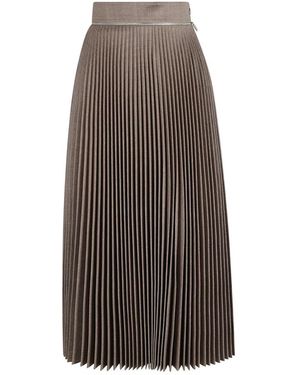 Burberry Midi Skirts - Brown