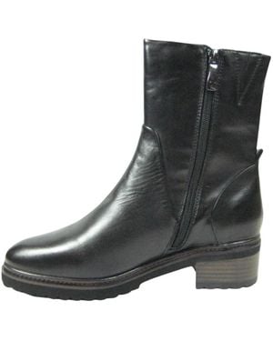 Everybody Schoenen ,Zwart ,Leer Gema Enkellaars