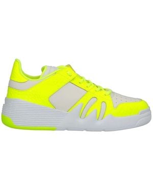 Giuseppe Zanotti Leder-Sneaker Bequem & Langlebig - Gelb