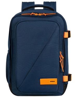 American Tourister Praktische En Functionele Handbagage Rugzak - Blauw