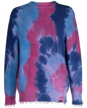 Mauna Kea Round-Neck Knitwear - Blue