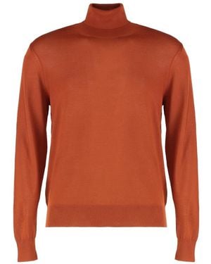 Saint Laurent Turtlenecks - Orange