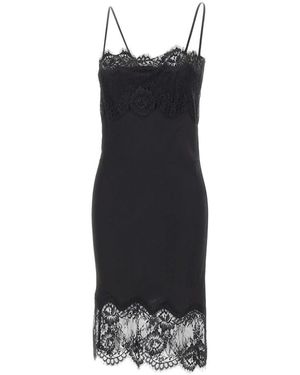 Birgitte Herskind Kleedjes ,Zwart ,Rayon Linus Dress