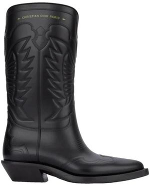 Dior Cowboy Boots - Noir
