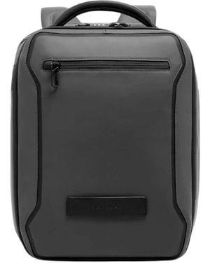 Piquadro Rover Erweiterbarer 35,5-Cm-Reiserucksack Für Laptops - Schwarz
