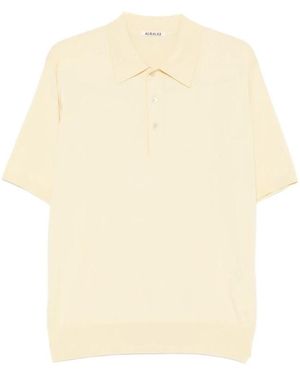 AURALEE Polo Shirts - Neutro