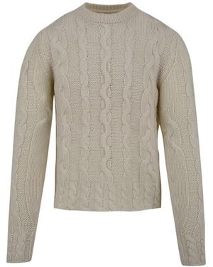 Akep Cremefarbener pullover - Grau