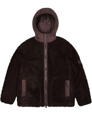 Rains Faux Fur & Shearling Jackets - Negro
