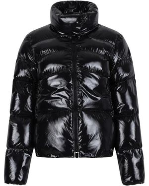 Pinko Jassen ,Zwart ,Glanzende Pufferjack