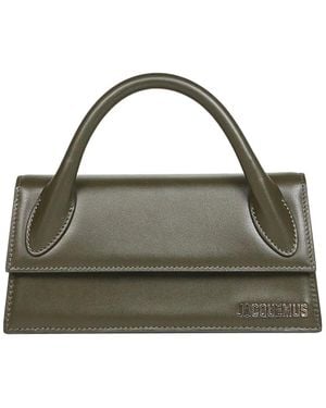 Jacquemus Groene Leren Schoudertas