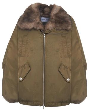 Stand Studio Bomber Jackets - Marron