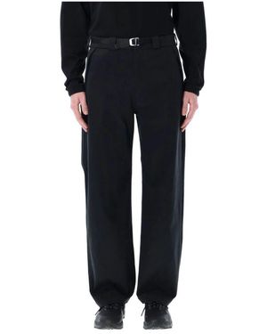 Roa Wasserabweisende Buckle Chino Hose - Schwarz