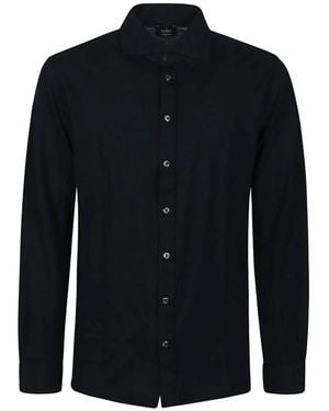Barba Napoli Casual Shirts - Blue