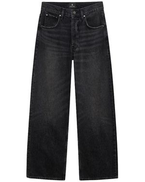 Anine Bing Wide Jeans - Nero
