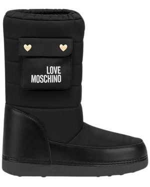 Love Moschino Winter Boots - Black