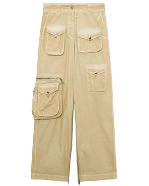 Halfboy Wide Pants - Natural