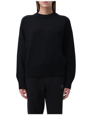Canada Goose Schwarzer Rundhals-Pullover