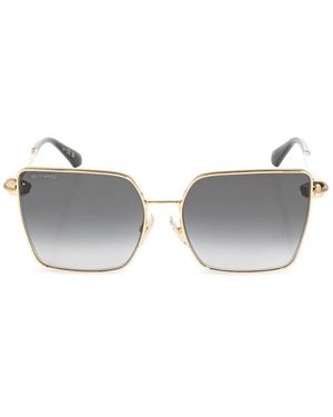 Etro Accessoires ,Geel ,Vierkante Zonnebril