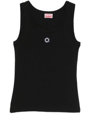 KENZO Sleeveless Tops - Nero