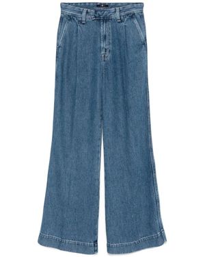 7 For All Mankind Wide Jeans - Blue