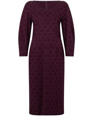 Alberta Ferretti Midi Dresses - Violet