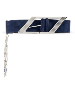 The Attico Belts - Blu