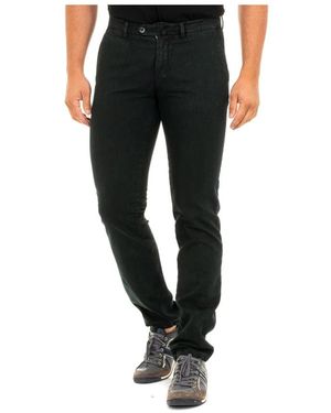 La Martina Slim-Fit Trousers - Black