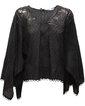 EMMA & GAIA Blouses - Black