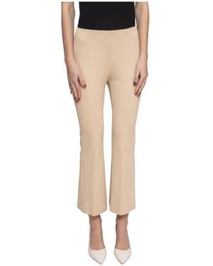 Liviana Conti Cropped Broek - Naturel
