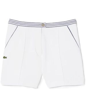 Lacoste Short Shorts - Blanco
