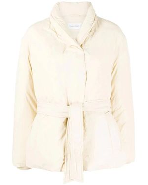 Calvin Klein Winter Jackets - Natural