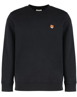 Maison Kitsuné Sweatshirts - Black