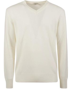Altea V-Neck Knitwear - Blanco