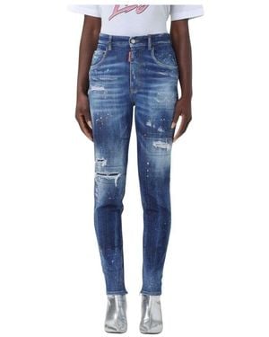 DSquared² Skinny Jeans - Blue