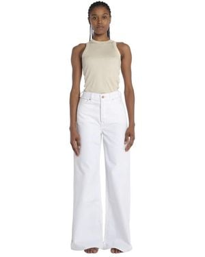 Scotch & Soda Wide Jeans - White
