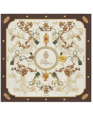 FRAME Silky Scarves - Metálico