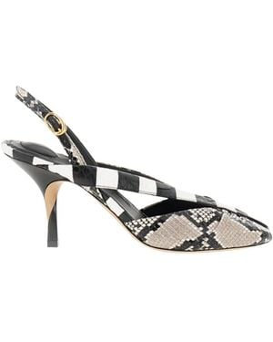 Jacquemus Les Slingbacks Poisson - Mettallic