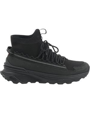 Moncler Lace-Up Boots - Black