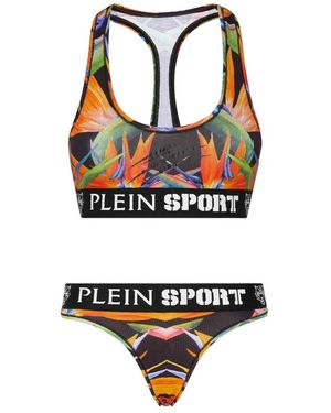 Philipp Plein Jogging Dessous Set - Schwarz