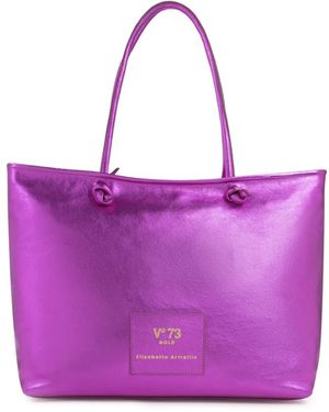 V73 Tote Bags - Viola