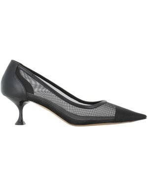 Lola Cruz Court Shoes - Grey