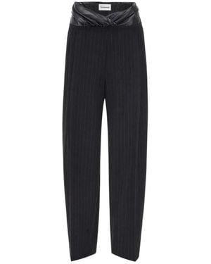 ANDAMANE Wide Trousers - Blue