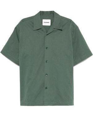 Jil Sander Short Sleeve Shirts - Groen