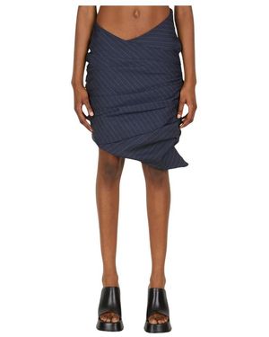 Lourdes Short Skirts - Blue