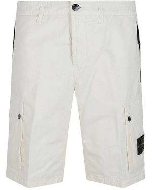 Stone Island Slim Bermuda Shorts - Grau