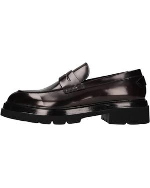 Rossano Bisconti Schoenen ,Bruin ,Leer Lage Schoenen - Zwart