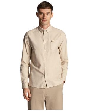 Lyle & Scott Casual Shirts - Neutro