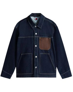 Tommy Hilfiger Denim Jackets - Blauw